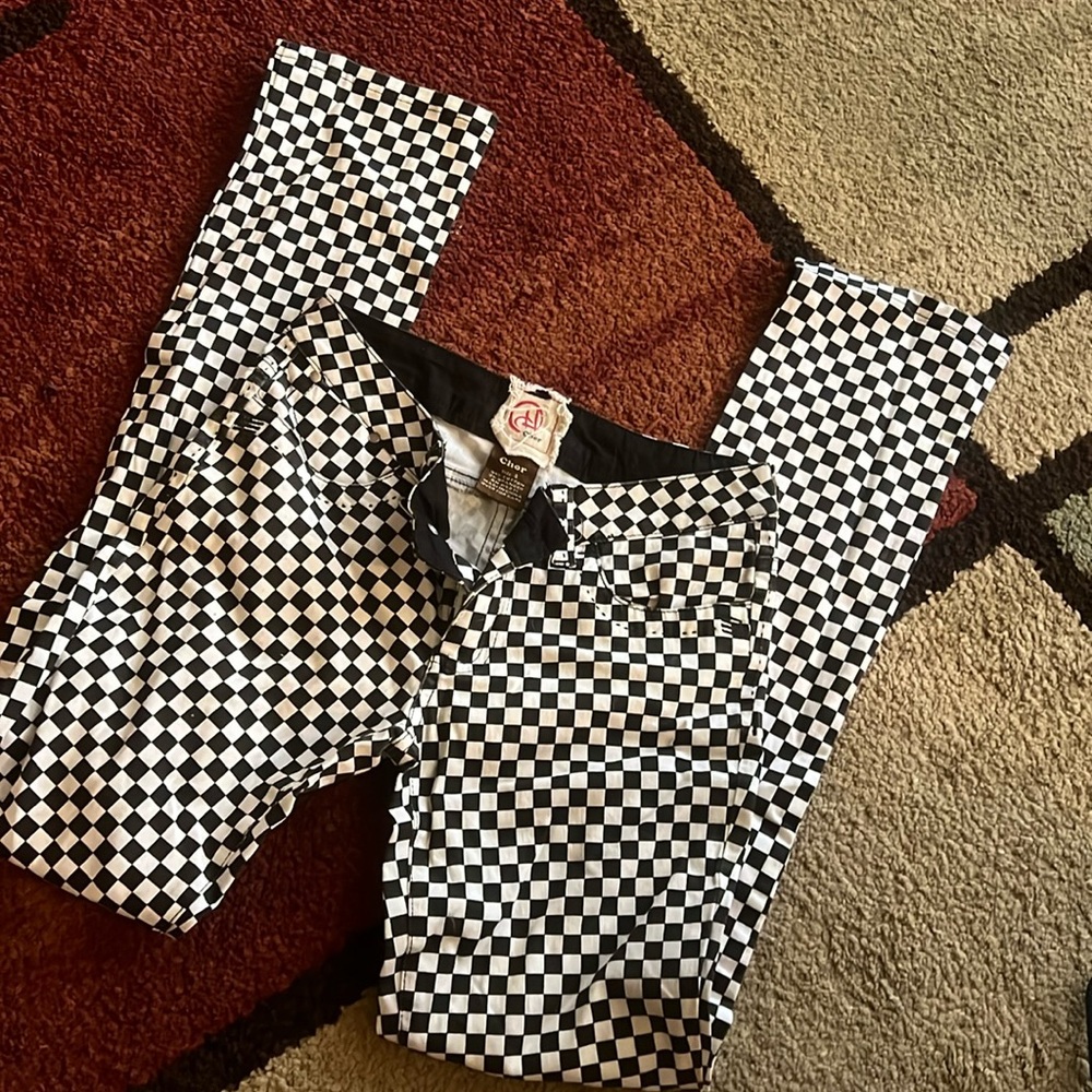 Vintage hot topic checkered pants